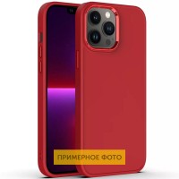 TPU чехол Bonbon Metal Style для Apple iPhone 13 (6.1'') Красный (31198)