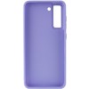 TPU чохол Bonbon Metal Style для Samsung Galaxy S21 FE Сиреневый (33390)