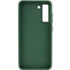 TPU чохол Bonbon Metal Style для Samsung Galaxy S21 FE Зелений (33389)