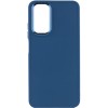 TPU чохол Bonbon Metal Style для Xiaomi Redmi Note 11 (Global) / Note 11S Синій (33399)