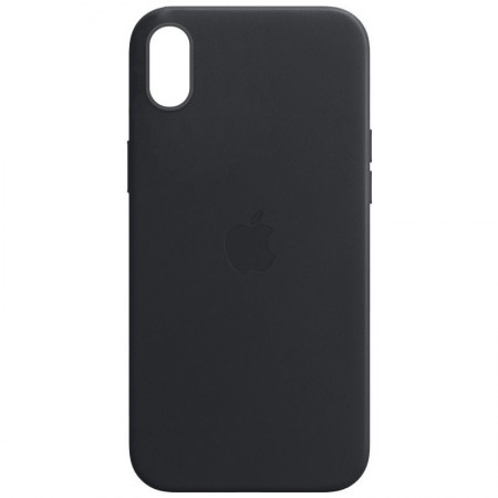 Кожаный чехол Leather Case (AA) для Apple iPhone XR (6.1'') Черный (31674)