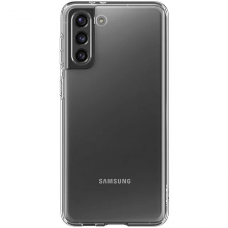 TPU чехол Epic Transparent 1,5mm Full Camera для Samsung Galaxy S21+ Білий (31346)