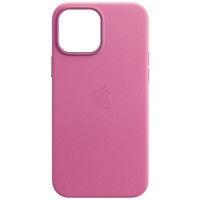 Кожаный чехол Leather Case (AA) with MagSafe для Apple iPhone 13 Pro (6.1'') Чорний (31816)