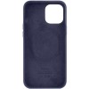 Кожаный чехол Leather Case (AA) with MagSafe для Apple iPhone 12 Pro Max (6.7'') Фіолетовий (31830)