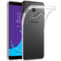 TPU чохол Epic Transparent 1,5mm для Samsung J600F Galaxy J6 (2018) Прозорий (33448)