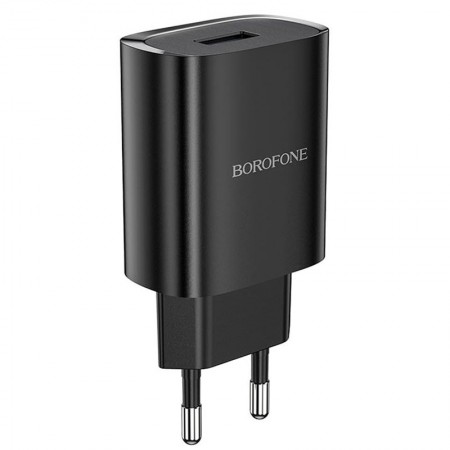 СЗУ Borofone BN1 (1USB/2.1A) Черный (31862)