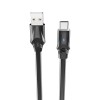 Дата кабель Borofone BU12 Synergy USB to Type-C (1.2m) Черный (31881)