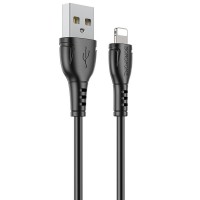 Дата кабель Borofone BX51 Triumph USB to Lightning (1m) Чорний (31887)