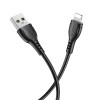 Дата кабель Borofone BX51 Triumph USB to Lightning (1m) Чорний (31887)