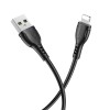 Дата кабель Borofone BX51 Triumph USB to Lightning (1m) Черный (31887)