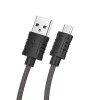 Дата кабель Borofone BX52 Airy USB to MicroUSB (1m) Чорний (31891)