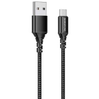 Дата кабель Borofone BX54 Ultra bright USB to MicroUSB (1m) Чорний (31894)