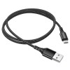 Дата кабель Borofone BX54 Ultra bright USB to MicroUSB (1m) Черный (31894)