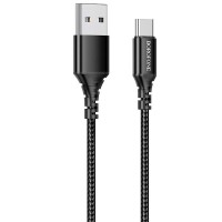 Дата кабель Borofone BX54 Ultra bright USB to Type-C (1m) Черный (32146)