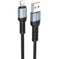 Дата кабель Borofone BX64 Special USB to Lightning (1m) Чорний (31895)