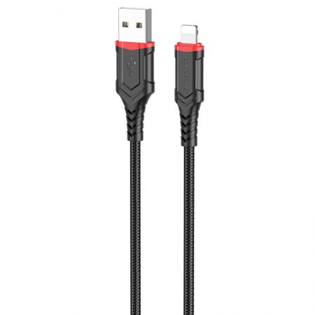Дата кабель Borofone BX67 USB to Lightning (1m) Чорний (31898)