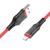 Дата кабель Borofone BX67 USB to Lightning (1m) Червоний (33987)