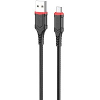 Дата кабель Borofone BX67 USB to MicroUSB (1m) Черный (31899)