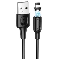 Дата кабель Borofone BX41 Amiable USB to Lightning (1m) Чорний (31916)