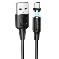 Дата кабель Borofone BX41 Amiable USB to Type-C (1m) Черный (31918)