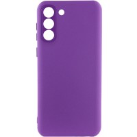 Чехол Silicone Cover Lakshmi Full Camera (A) для Samsung Galaxy S21 FE Фиолетовый (32153)