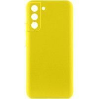 Чохол Silicone Cover Lakshmi Full Camera (A) для Samsung Galaxy S21 FE Жовтий (43714)