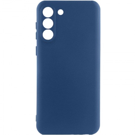 Чехол Silicone Cover Lakshmi Full Camera (A) для Samsung Galaxy S21 FE Синий (32151)