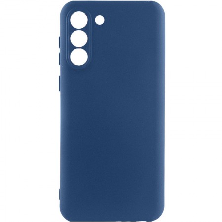 Чехол Silicone Cover Lakshmi Full Camera (A) для Samsung Galaxy S22 Синій (32159)