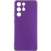 Чохол Silicone Cover Lakshmi Full Camera (A) для Samsung Galaxy S22 Ultra Фиолетовый (40799)