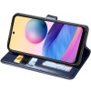 Кожаный чехол книжка GETMAN Gallant (PU) для Samsung Galaxy M23 5G / M13 4G Синий (32179)