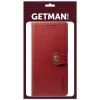 Шкіряний чохол книжка GETMAN Gallant (PU) для Xiaomi Poco X4 Pro 5G Красный (44022)