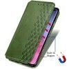 Шкіряний чохол книжка GETMAN Cubic (PU) для Samsung Galaxy A33 5G Зелений (44027)