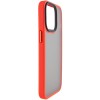 TPU+PC чохол Metal Buttons для Apple iPhone 14 Plus (6.7'') Красный (33481)