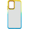Чохол TPU+PC Fresh sip series для Samsung Galaxy A13 4G Бирюзовый (34014)