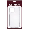 TPU чохол GETMAN Clear 1,0 mm для Apple iPhone 14 Pro Max (6.7'') Прозорий (32692)