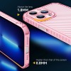 Чохол TPU Ease Carbon color series для Apple iPhone 13 Pro (6.1'') Рожевий (32710)