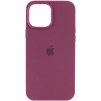 Чохол Silicone Case Full Protective (AA) для Apple iPhone 14 (6.1'') Бордовий (32761)