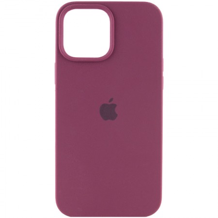 Чохол Silicone Case Full Protective (AA) для Apple iPhone 14 Plus (6.7'') Бордовий (33545)