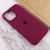 Чохол Silicone Case Full Protective (AA) для Apple iPhone 14 Plus (6.7'') Бордовий (32781)