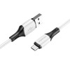 Дата кабель Borofone BX79 USB to MicroUSB (1m) Білий (36505)