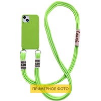 Чохол TPU two straps California для Apple iPhone 13 Pro Max (6.7'') Салатовий (33100)