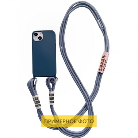 Чохол TPU two straps California для Apple iPhone 13 Pro Max (6.7'') Синий (33093)