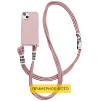 Чохол TPU two straps California для Apple iPhone 13 Pro Max (6.7'') Розовый (33104)