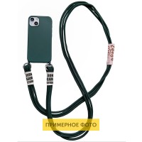 Чохол TPU two straps California для Apple iPhone 13 Pro Max (6.7'') Зелений (33097)