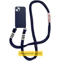 Чохол TPU two straps California для Apple iPhone 13 Pro Max (6.7'') Синій (33103)
