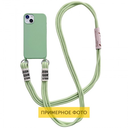 Чохол TPU two straps California для Apple iPhone 13 Pro Max (6.7'') Зелёный (33092)