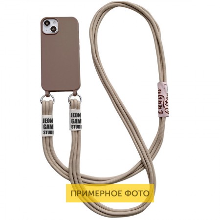 Чохол TPU two straps California для Apple iPhone 13 Pro Max (6.7'') Білий (33098)