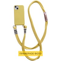 Чохол TPU two straps California для Apple iPhone 13 Pro Max (6.7'') Жовтий (33096)