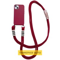 Чохол TPU two straps California для Apple iPhone 13 Pro (6.1'') Красный (33134)