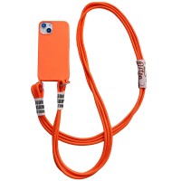 Чохол TPU two straps California для Apple iPhone 13 (6.1'') Оранжевый (33116)
